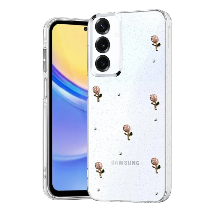 Mey İthalat®  Samsung Galaxy S25 FE Fiyonk Desenli Kapak - Desen 6
