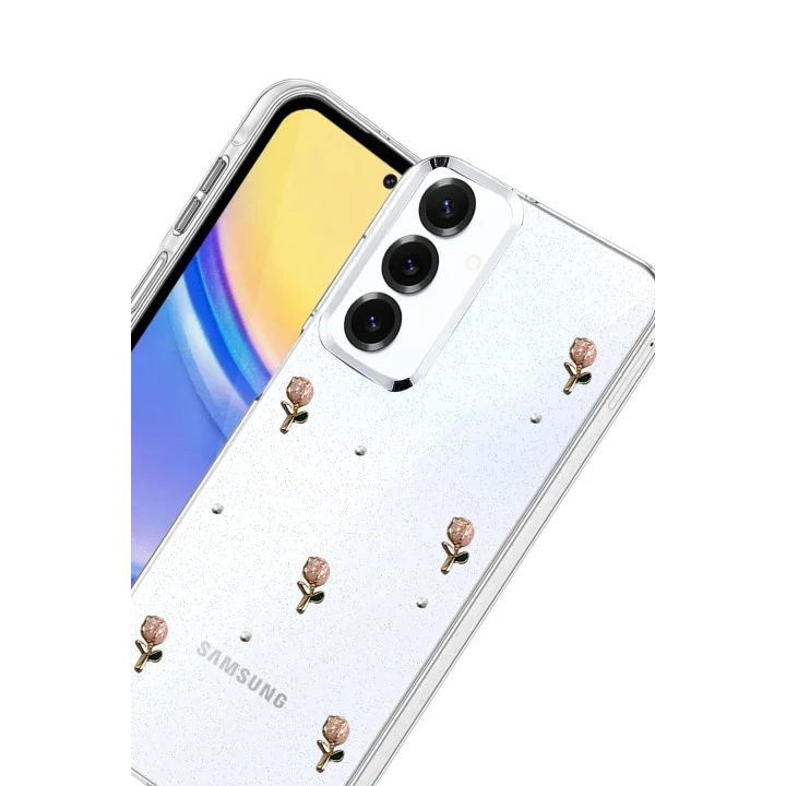 Mey İthalat®  Samsung Galaxy S25 FE Fiyonk Desenli Kapak - Desen 6