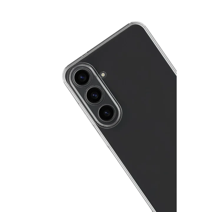 Mey İthalat®  Samsung Galaxy S25 FE Kılıf Lüx Şeffaf Silikon