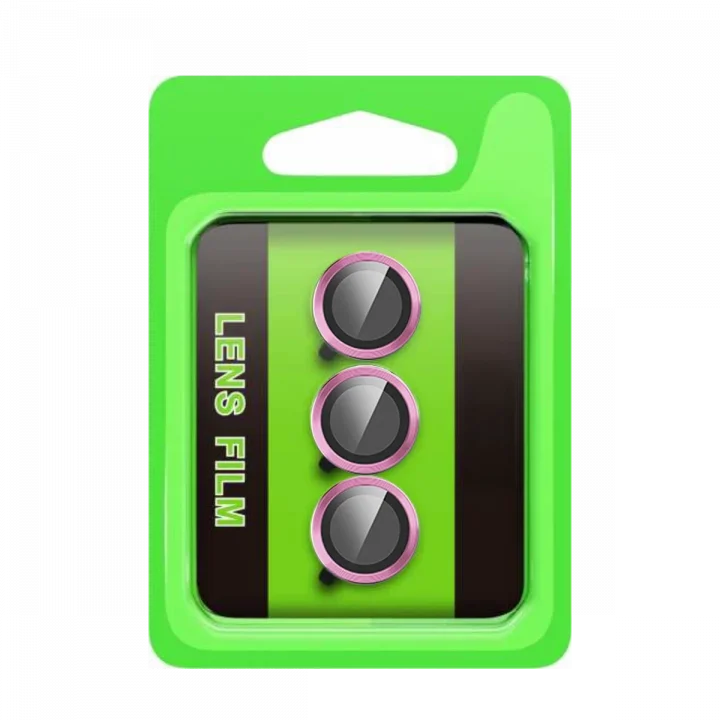 Mey İthalat®  Samsung Galaxy S25 FE Raze Metal Kamera Lens - Pembe