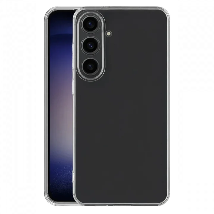 Mey İthalat®  Samsung Galaxy S25 Kılıf Lüx Şeffaf Silikon