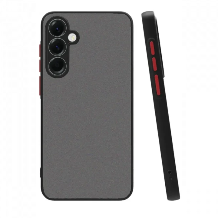 Mey İthalat®  Samsung Galaxy S25 Plus Kılıf Montreal Silikon Kapak - Siyah