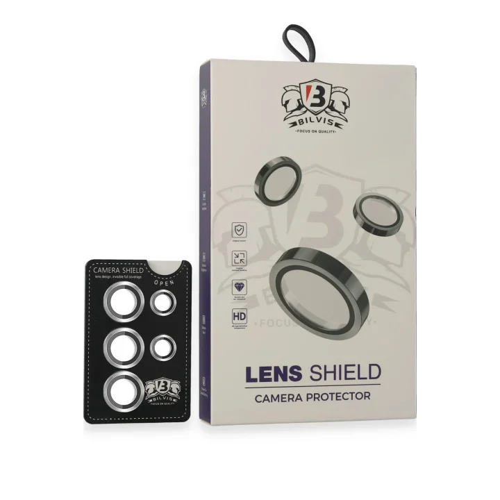 Mey İthalat®  Samsung Galaxy S25 Ultra Bilvis Titan Kamera Lens - Gümüş