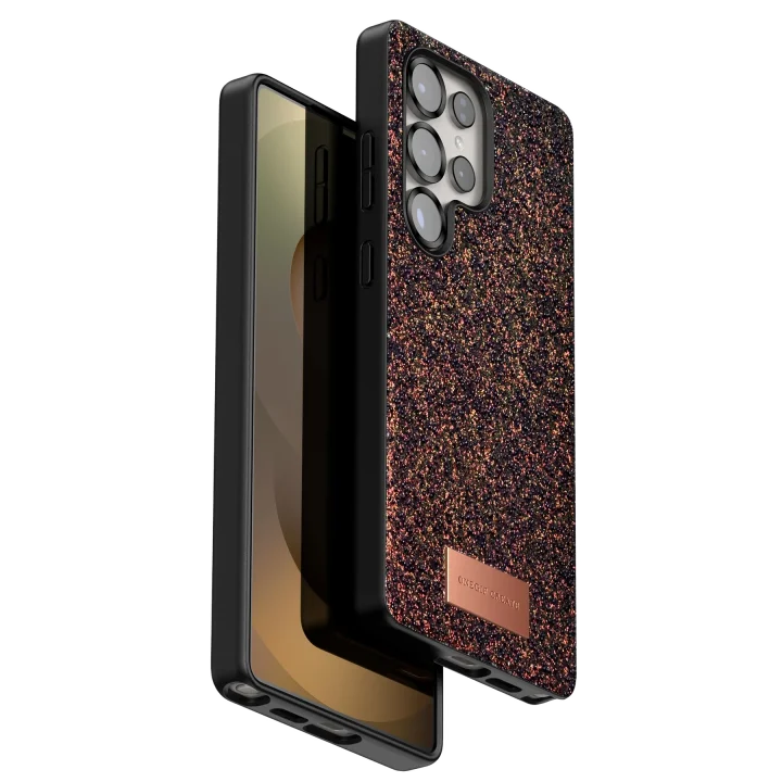 Mey İthalat®  Samsung Galaxy S25 Ultra Bright Simli Kapak - Derin Mor