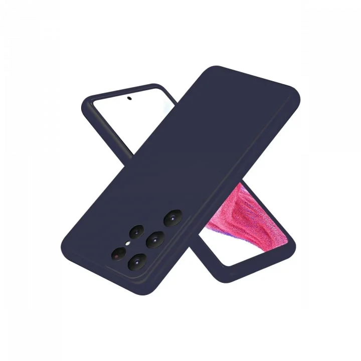 Mey İthalat®  Samsung Galaxy S25 Ultra Kılıf First Silikon - Lacivert