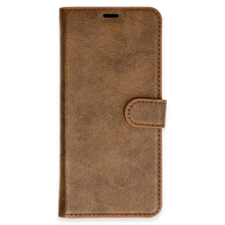 Mey İthalat®  Samsung Galaxy S25 Ultra Kılıf Trend S Plus Kapaklı Kılıf - Taba