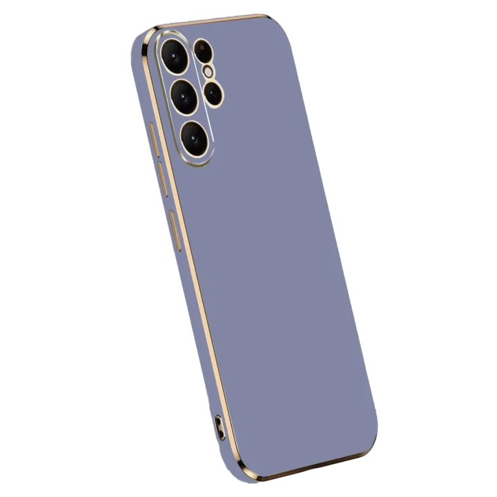 Mey İthalat®  Samsung Galaxy S25 Ultra Kılıf Volet Silikon - Mavi