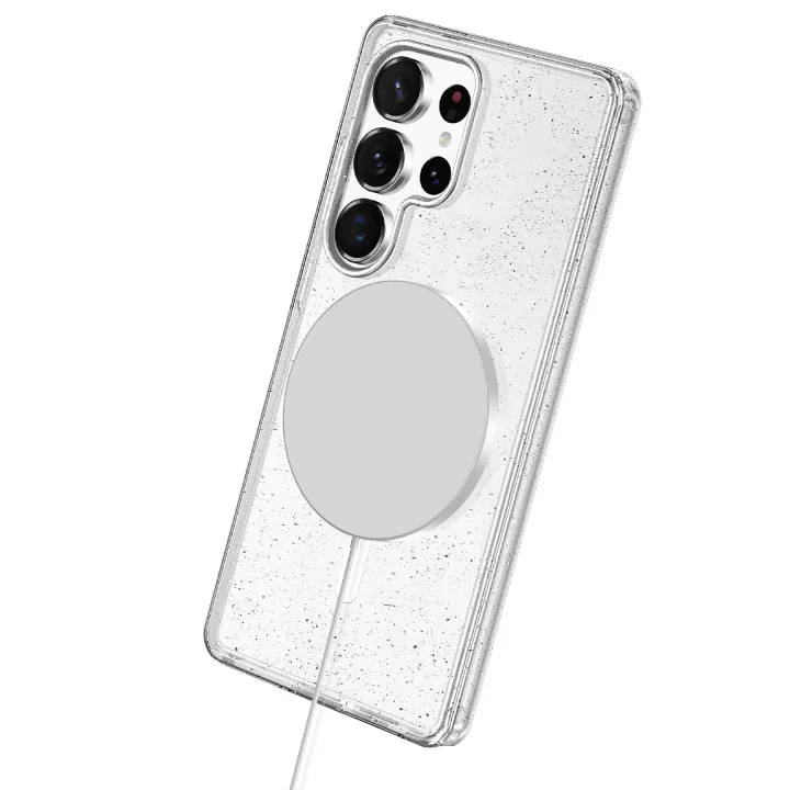 Mey İthalat®  Samsung Galaxy S25 Ultra Star Magsafe Kapak - Şeffaf