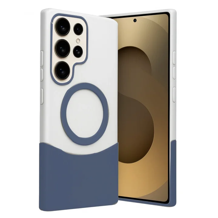 Mey İthalat®  Samsung Galaxy S25 Ultra Velar Magsafe Kapak - Lacivert