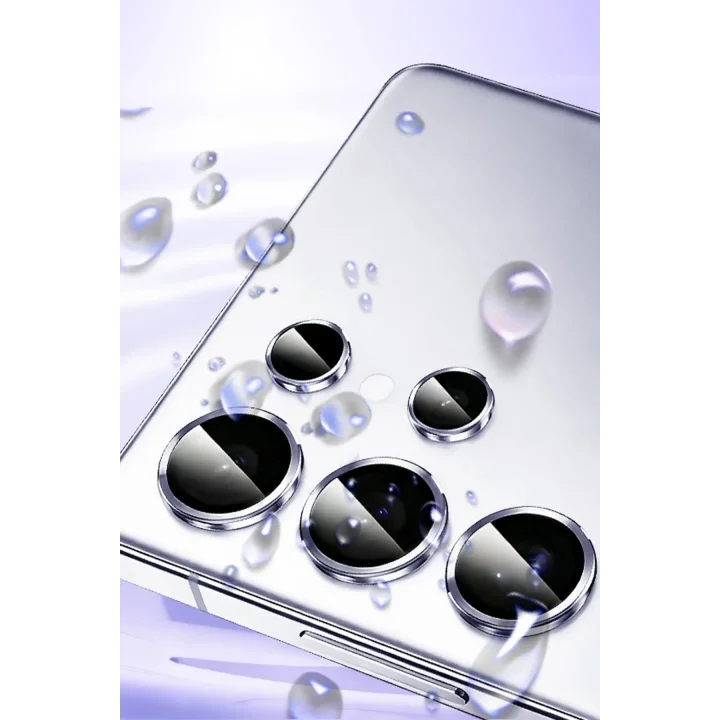 Mey İthalat®  Samsung Galaxy S26 Bilvis Titan Kamera Lens - Gümüş