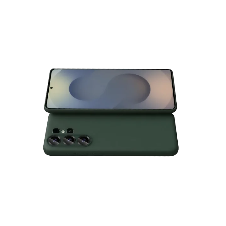 Mey İthalat®  Samsung Galaxy S26 Ultra First Silikon - Koyu Yeşil