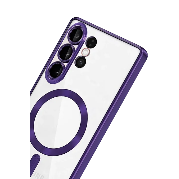 Mey İthalat®  Samsung Galaxy S26 Ultra Kross Magneticsafe Kapak - Mor