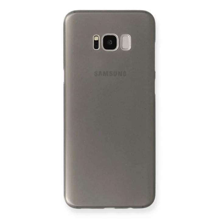 Mey İthalat®  Samsung Galaxy S8 Plus Kılıf PP Ultra İnce Kapak - Beyaz