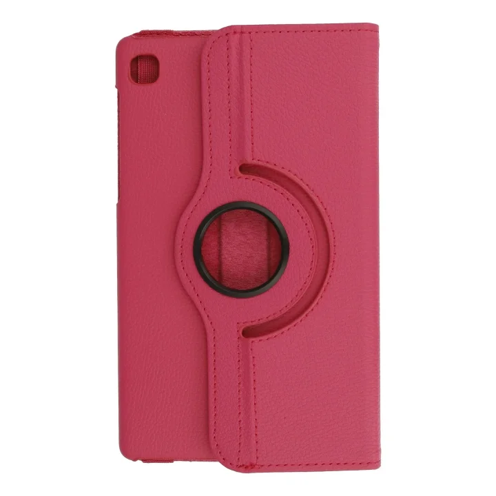 Mey İthalat®  Samsung Galaxy T220 Tab A7 Lite 8.7 Kılıf 360 Tablet Deri Kılıf - Pembe