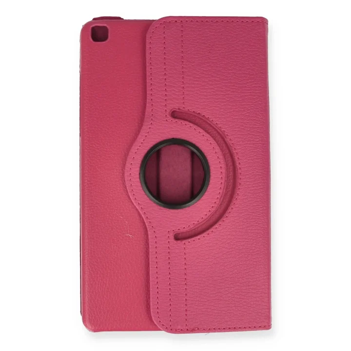 Mey İthalat®  Samsung Galaxy T290 Tab A 8 Kılıf 360 Tablet Deri Kılıf - Pembe