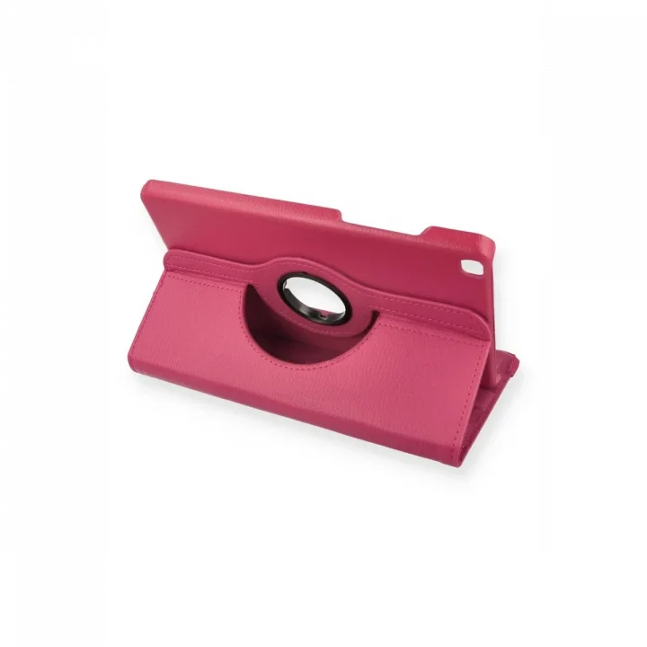 Mey İthalat®  Samsung Galaxy T290 Tab A 8 Kılıf 360 Tablet Deri Kılıf - Pembe