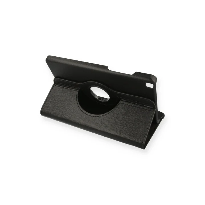 Mey İthalat®  Samsung Galaxy T290 Tab A 8 Kılıf 360 Tablet Deri Kılıf - Siyah