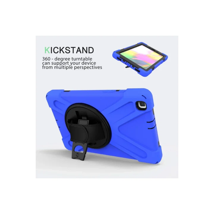 Mey İthalat®  Samsung Galaxy T290 Tab A 8 Kılıf Amazing Tablet Kapak - Mavi