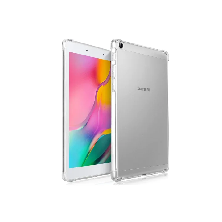 Mey İthalat®  Samsung Galaxy T290 Tab A 8 Kılıf Anti Shock Tablet Silikon - Şeffaf