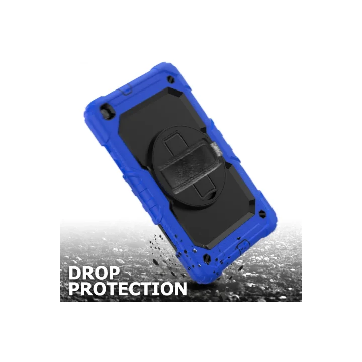 Mey İthalat®  Samsung Galaxy T290 Tab A 8 Kılıf Pars Tablet Kapak - Mavi