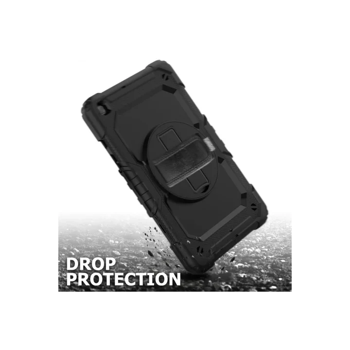 Mey İthalat®  Samsung Galaxy T290 Tab A 8 Kılıf Pars Tablet Kapak - Siyah