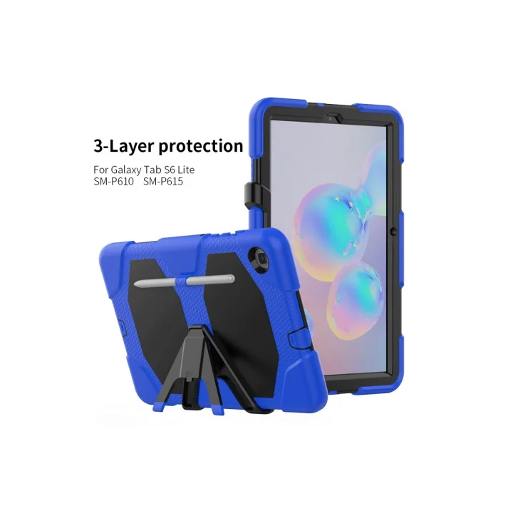 Mey İthalat®  Samsung Galaxy T500 Tab A7 10.4 Kılıf Griffin Tablet Kapak - Mavi