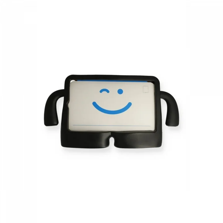 Mey İthalat®  Samsung Galaxy T500 Tab A7 10.4 Kılıf Karakter Tablet Silikon - Siyah