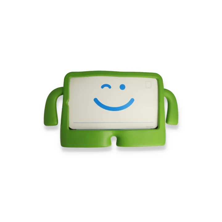 Mey İthalat®  Samsung Galaxy T500 Tab A7 10.4 Kılıf Karakter Tablet Silikon - Yeşil