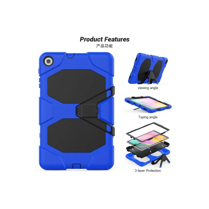 Mey İthalat®  Samsung Galaxy T510 Tab A 10.1 Kılıf Griffin Tablet Kapak - Mavi