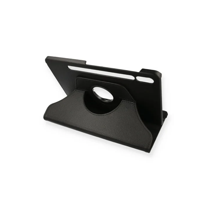 Mey İthalat®  Samsung Galaxy T860 Tab S6 10.5 Kılıf 360 Tablet Deri Kılıf - Siyah