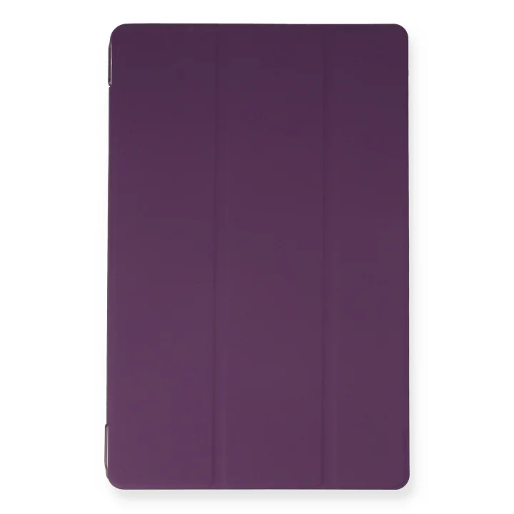 Mey İthalat®  Samsung Galaxy T970 Tab S7 Plus 12.4 Kılıf Tablet Smart Kılıf - Mor