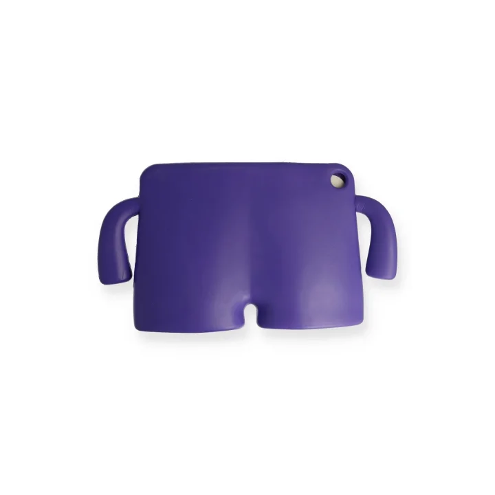 Mey İthalat®  Samsung Galaxy Tab A9 Kılıf Karakter Tablet Silikon - Mor