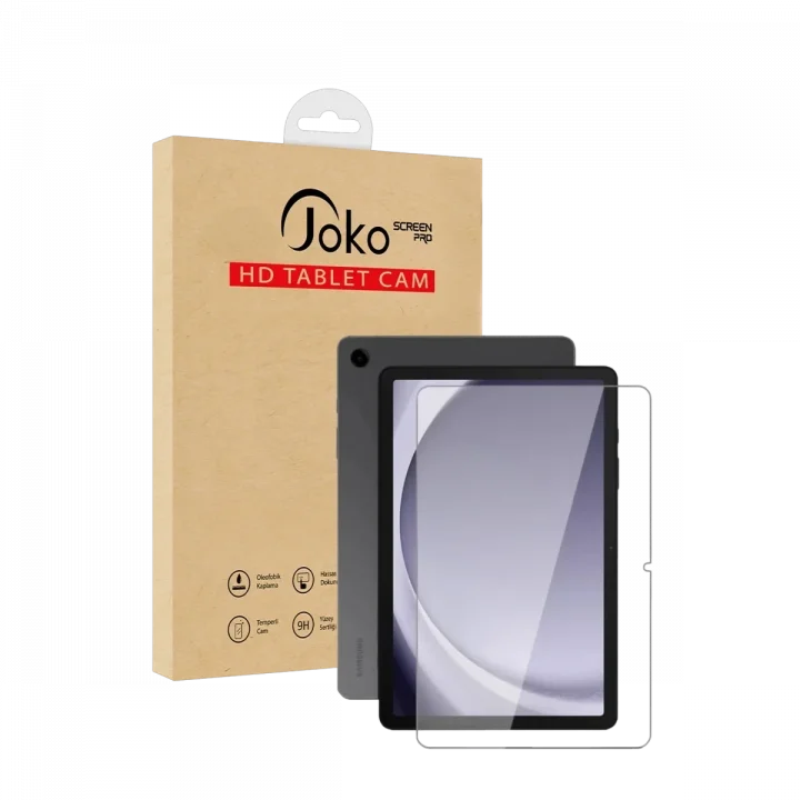 Mey İthalat®  Samsung Galaxy Tab A9 Plus HD Tablet Cam Ekran Koruyucu - Şeffaf