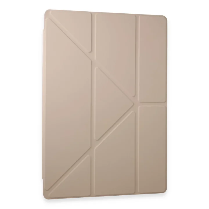 Mey İthalat®  Samsung Galaxy Tab A9 Plus Kılıf Kalemlikli Mars Tablet Kılıfı - Rose Gold
