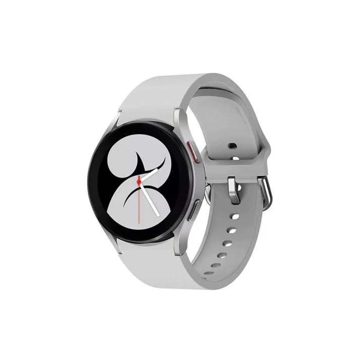 Mey İthalat®  Samsung Galaxy Watch 4 Klasik Kordon - Açık Gri