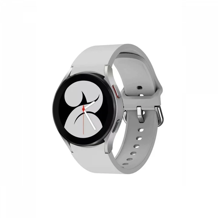 Mey İthalat®  Samsung Galaxy Watch 4 Klasik Kordon - Açık Gri