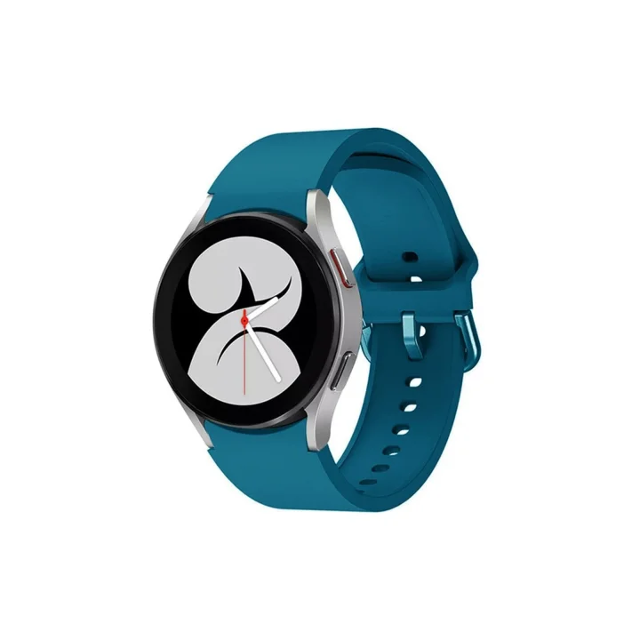Mey İthalat®  Samsung Galaxy Watch 4 Klasik Kordon - Petrol Mavisi