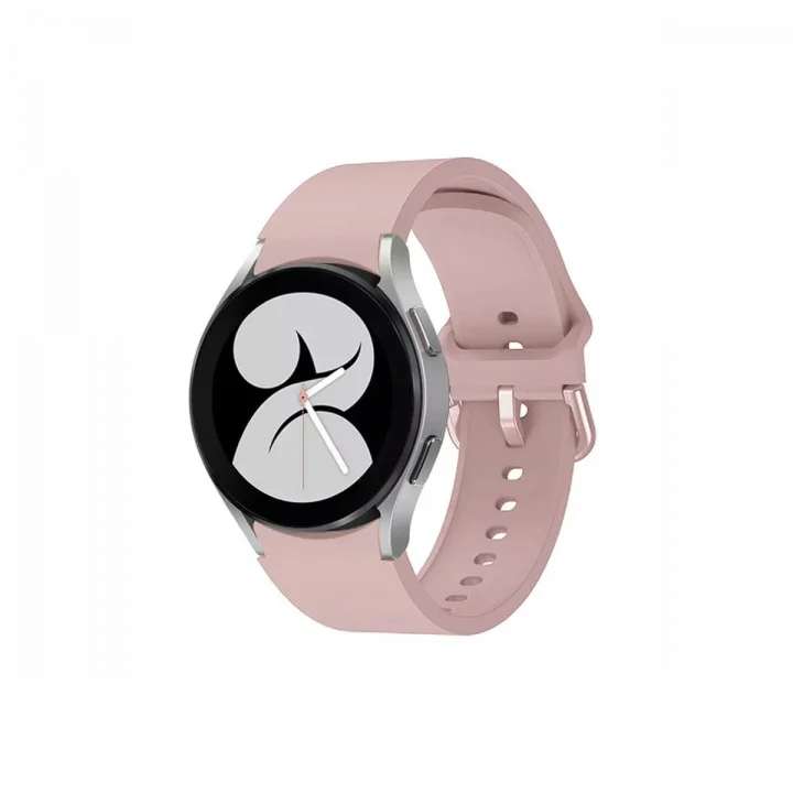 Mey İthalat®  Samsung Galaxy Watch 4 Klasik Kordon - Pudra