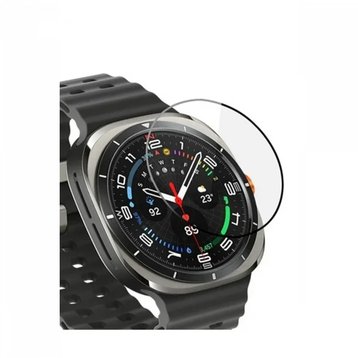 Mey İthalat®  Samsung Galaxy Watch Ultra 47mm Polymer Nano Ekran Koruyucu - Şeffaf