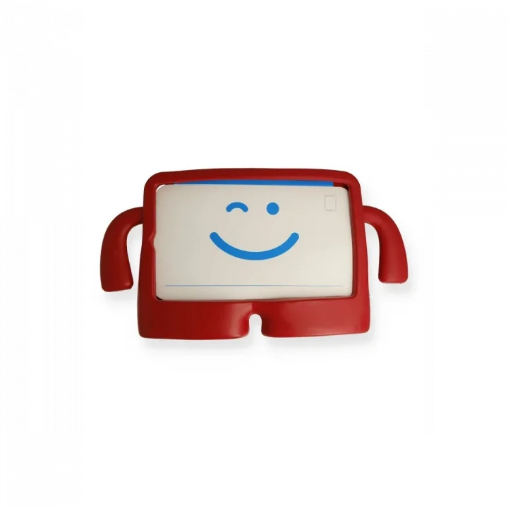 Mey İthalat®  Samsung Galaxy X610 Tab S9 FE Plus 12.4 Karakter Tablet Silikon - Kırmızı