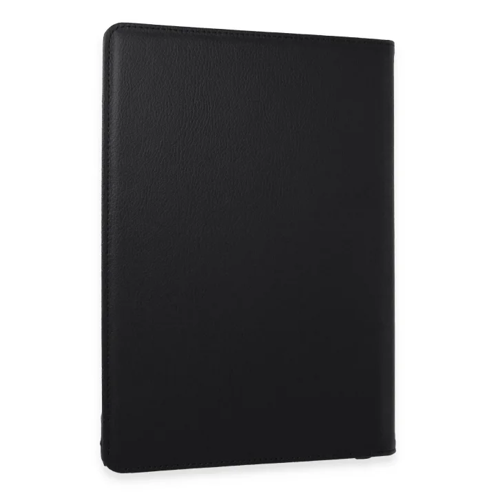 Mey İthalat®  Samsung Galaxy X610 Tab S9 FE Plus 12.4 Kılıf 360 Tablet Deri Kılıf - Siyah