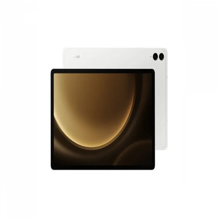 Mey İthalat®  Samsung Galaxy X610 Tab S9 FE Plus 12.4 Kılıf Anti Shock Tablet Silikon - Şeffaf