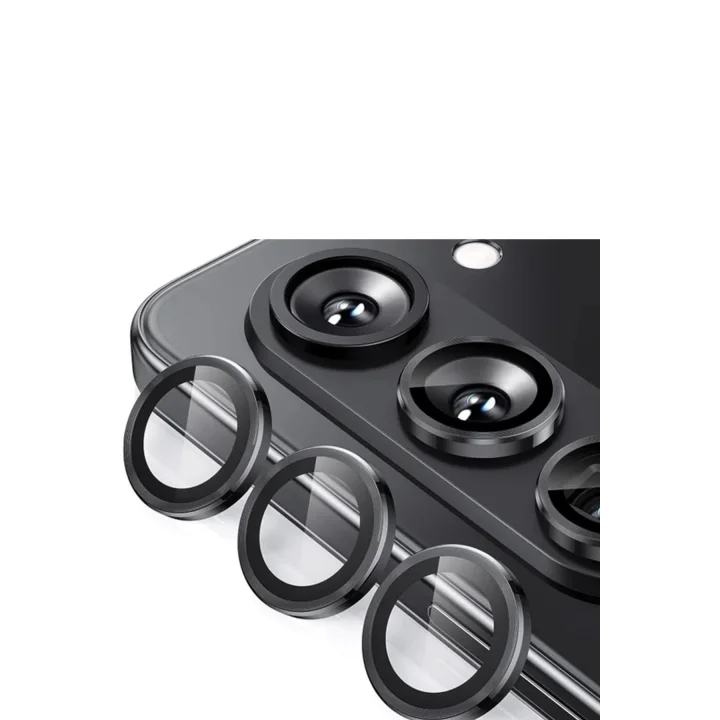 Mey İthalat®  Samsung Galaxy Z Fold 5 Valdez Metal Kamera Lens - Siyah