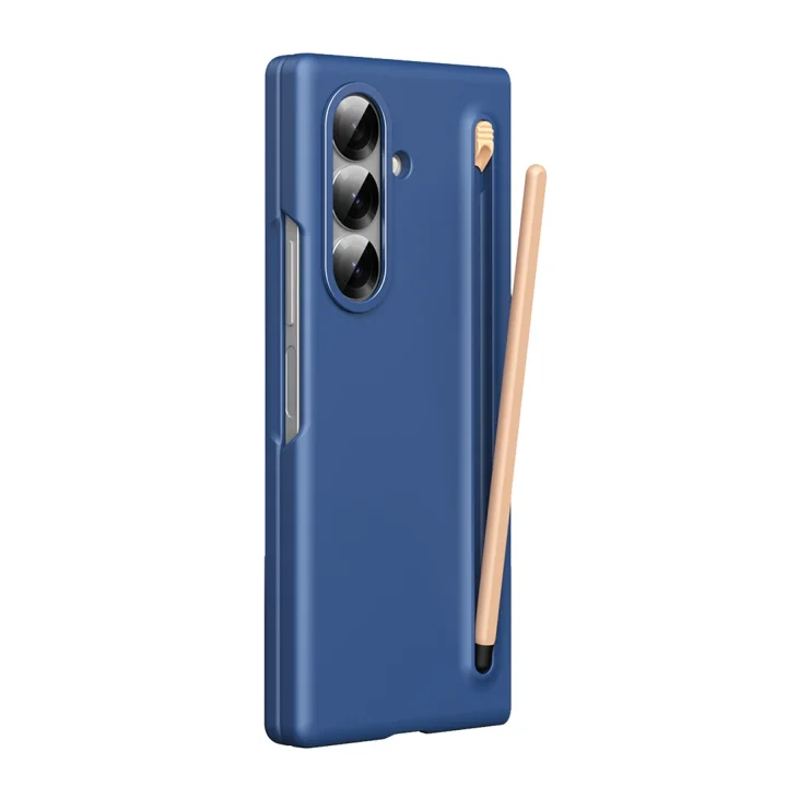 Mey İthalat®  Samsung Galaxy Z Fold 6 Hole Fold Kapak - Lacivert