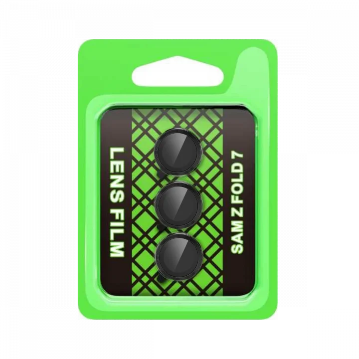 Mey İthalat®  Samsung Galaxy Z Fold 7 Raze Metal Kamera Lens - Siyah