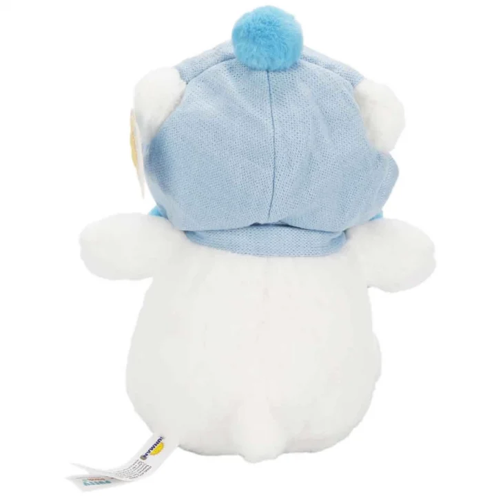 Mey İthalat® Şapkalı ve Atkılı Peluş Kutup Ayısı 30 cm S00004773