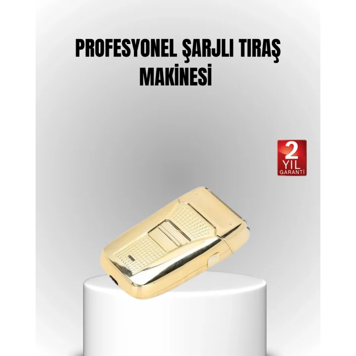Mey İthalat® Şarjlı Islak Kuru Tıraş Makinesi Cilt Dostu Hassas Bıçaklı