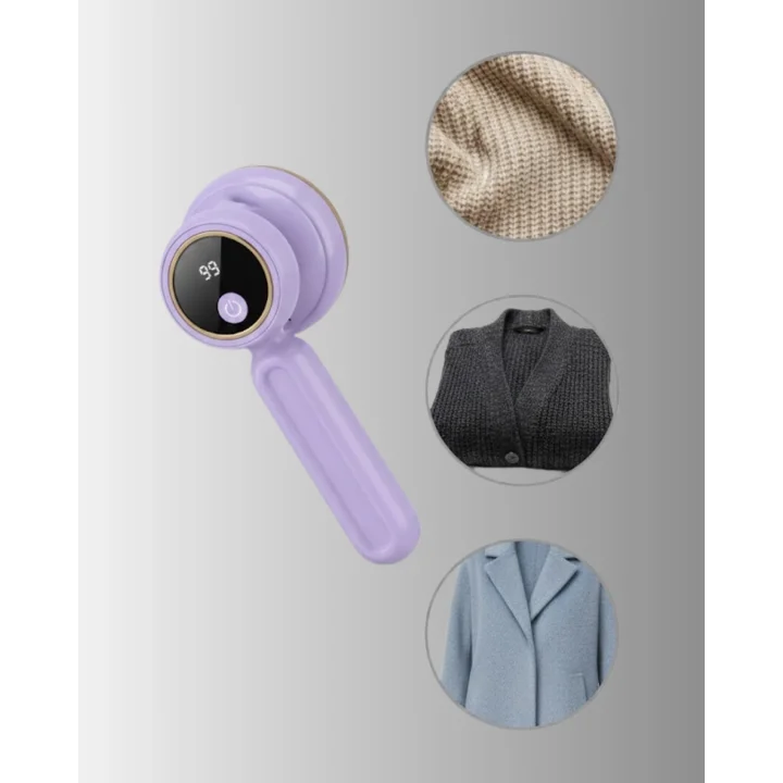 Mey İthalat® Şarjlı Tiftik Temizleme Makinesi Kablosuz Pratik Kullanım