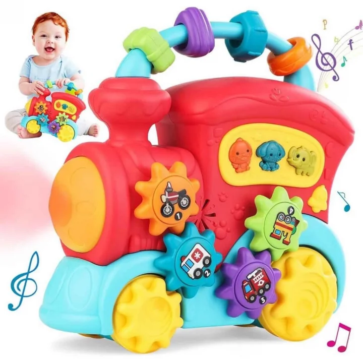 Mey İthalat® Sesli ve Işıklı Sevimli Aktivite Treni