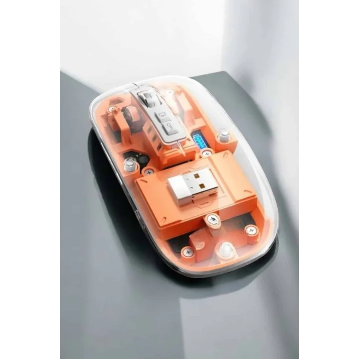 Mey İthalat® Sessiz Kablosuz USB Girişli Mouse Fare Yüksek Performanslı